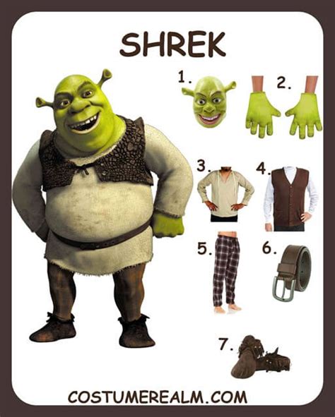 Dress Like Shrek Costume Guide Diy Shrek Hallowen Costum Guide