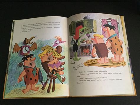 Hanna Barbera The Flintstones Meet The Gruesomes Big Golden Book