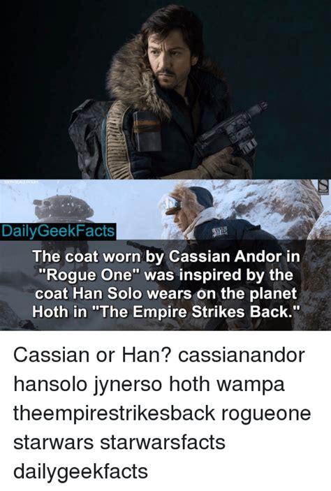 Daily Ee Facts The Coat Worn By Cassian Andor In Rogue One Was Inspired