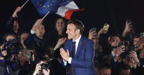 Frances Macron Wins Re Election Averting Nationalist Shake Up Bof