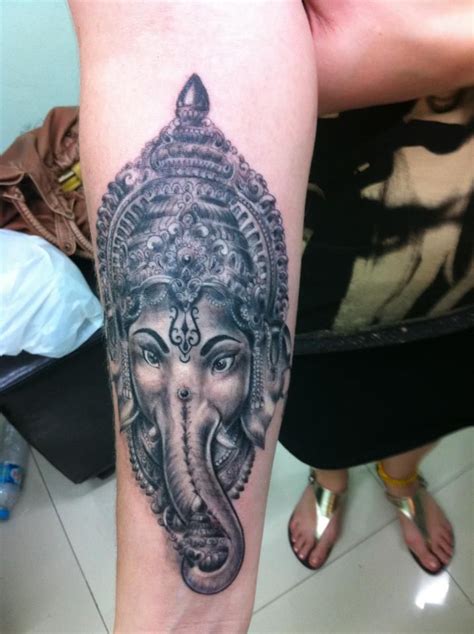 Thai Elephant God Tattoos