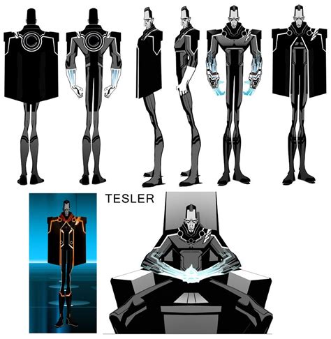 Tesler Design Character Design Inspiration Tron Art Character Modeling