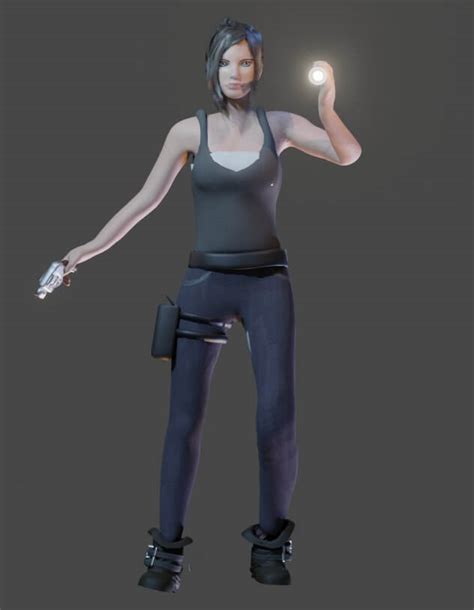 3d Model Claire Redfield From Resident Evil 3d Model Vrogue Co