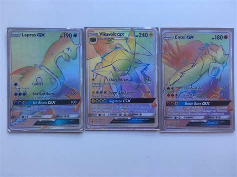 There was not one actual pokemon or trainer card in the box. Pokemon Rainbow Rare Cards | in Groby, Leicestershire | Gumtree