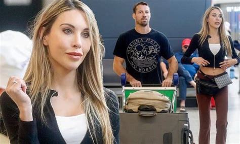 Chloe Lattanzi Touches Down In Melbourne With Her Husband James