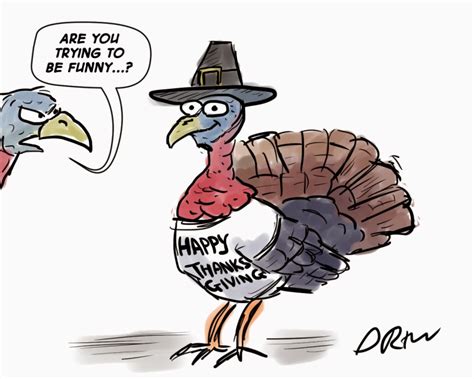 Funny Turkey Drawings at PaintingValley.com | Explore collection of