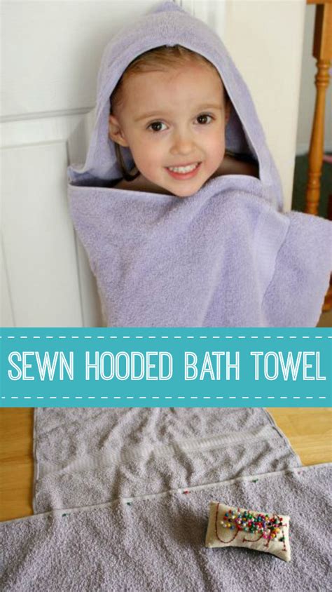 Sew Up An Easy Hooded Bath Towel Make And Takes