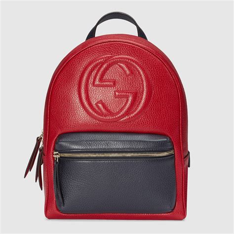Soho Leather Chain Backpack Gucci Womens Backpacks 431570cao2g6497