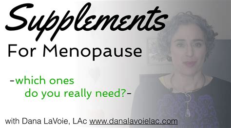 The Ultimate Guide To Menopause Dana Lavoie Lac