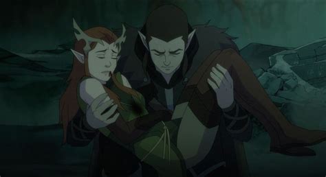 The Legend Of Vox Machina Vax And Keyleth Western Anime Vox Machina Vox