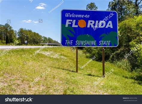 Welcome To Florida Sign Images Stock Photos And Vectors Shutterstock