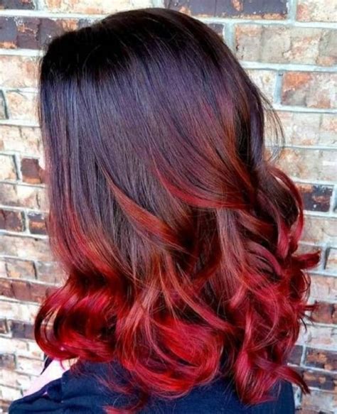 How To Style Black Hair With Red Tips 6 Amazing Ideas