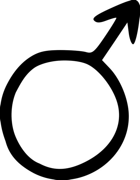 Onlinelabels Clip Art Male Symbol 1