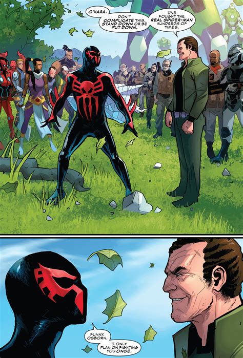 Spider Man 2099 Meets Norman Osborn Rspiderman