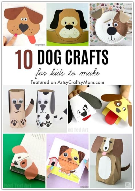 10 Delightful Dog Crafts For Kids
