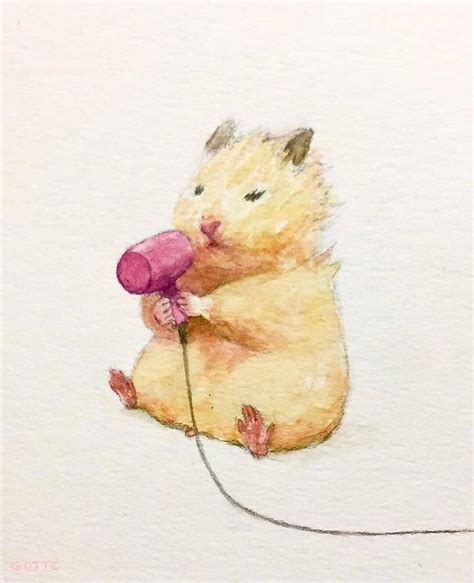 √ How To Draw A Cute Hamster