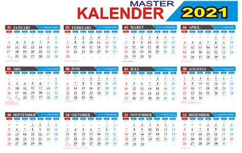Kalender 2021 Indonesia Lengkap Dengan Hari Libur Nasional Pdf Libur