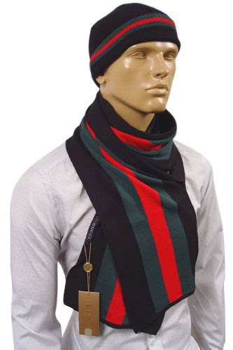Mens Designer Clothes Gucci Mens Hatscarf Set 65