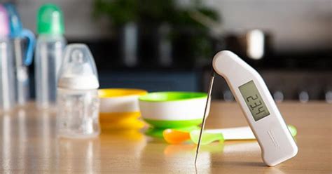 Win A Thermapen First Foods Baby Food Thermometer Uk