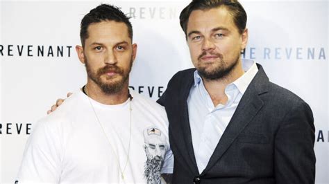 Tom Hardy Debuts Terrible New Tattoo After Losing Bet To Leonardo