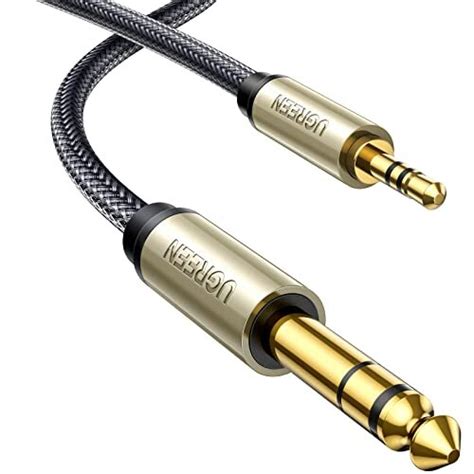635mm To 35mm Audio Cable 63 14 Inch To 35 18 Inch Lead Ts Mono To Trs