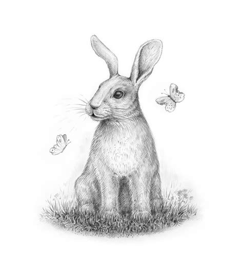 How To Draw A Realistic Bunny Step By Step