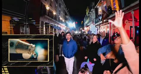 this girl flashing her boobs on bourbon st just unknowingly also flashed everyone watching the