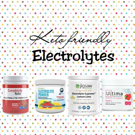 Keto friendly electrolytes | Keto powder, Keto electrolytes, Keto
