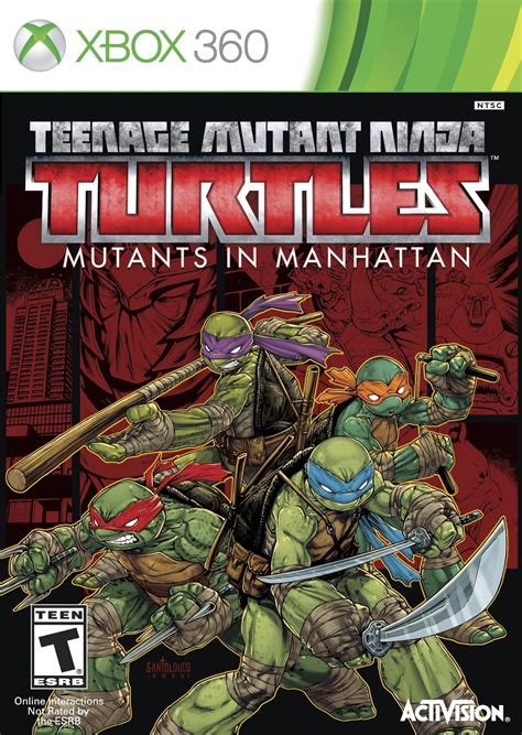 Teenage Mutant Ninja Turtles Mutants In Manhattan Xbox 360