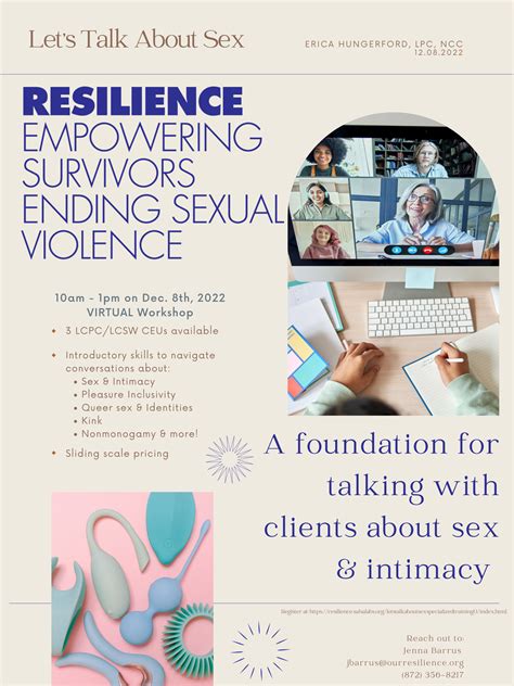 Lets Talk About Sex Workshop Resilience
