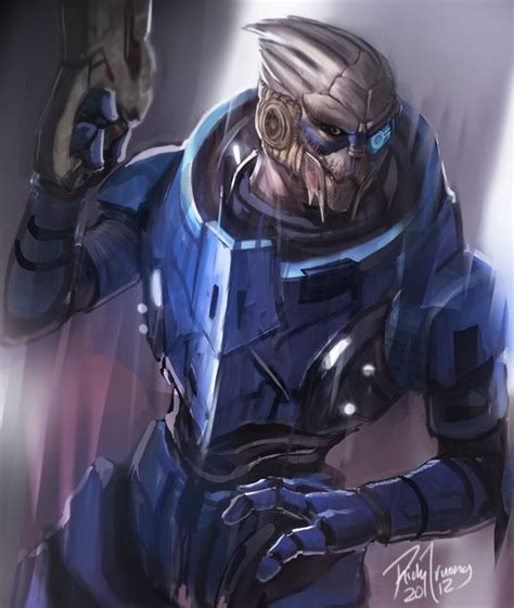 Garrus Vakarian By Richytruong Mass Effect Garrus Mass Effect 1 Mass