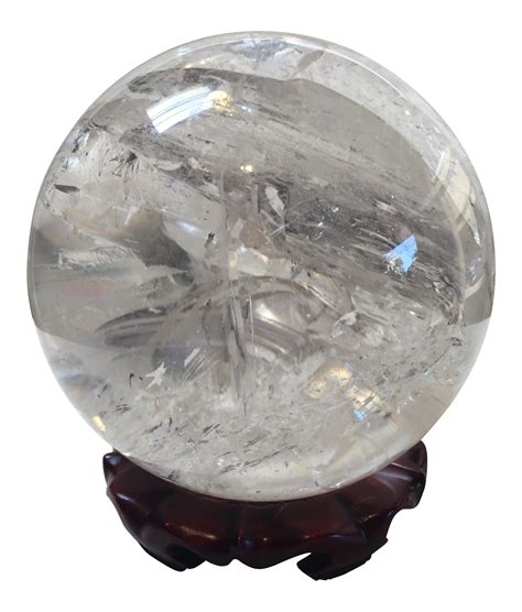 1200 Extra Large Quartz Crystal Ball On Crystal Ball