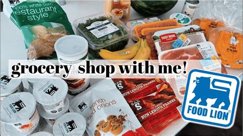 Įmonės food lion veiklos vieta: FOOD LION GROCERY HAUL + SHOP WITH ME || Tips for Saving ...
