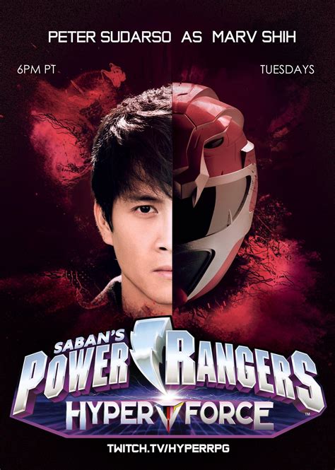 New Character Poster For Hyper Force Red Rpowerrangers