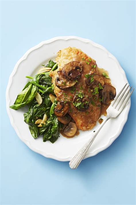This healthy recipe for chicken marsala uses almond flour instead. 50 Best Healthy Chicken Recipes - Easy Healthy Chicken Dinners