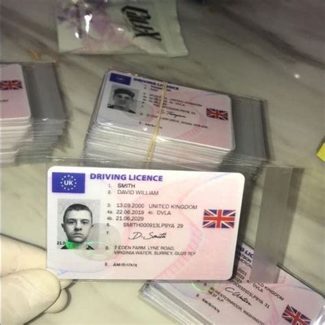 fake uk driving licence