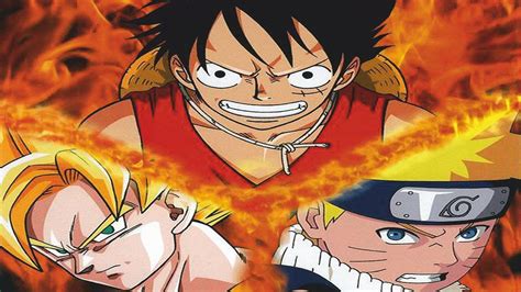 Las Leyendas Del Shonen Don Dragon Ball Z One Piece Y Naruto