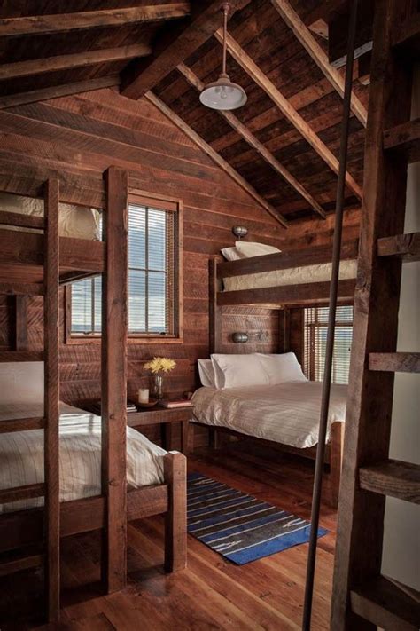 20 Fantastic Rustic Cabin Bedroom Decorating Ideas Cabin Bedroom