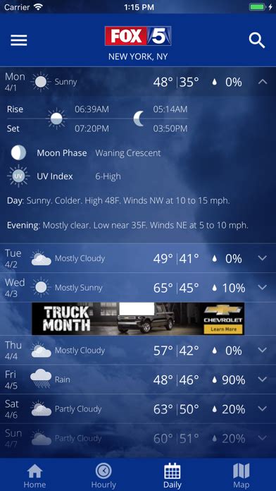 Fox 5 New York Weather App Details Features And Pricing 2022