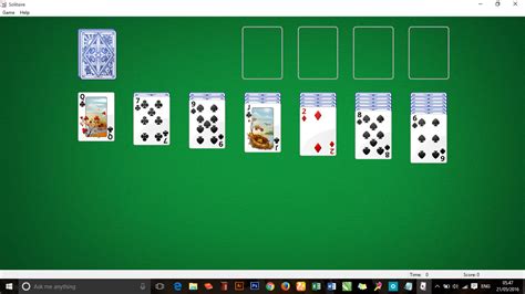 Solitaire Kaartspel Windows 10