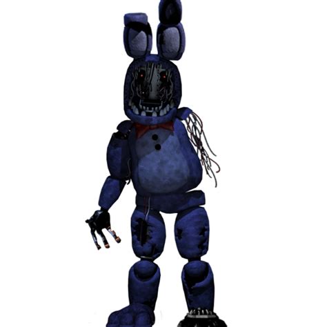 Nightmare Withered Bonnie Mcfarlane Fnaf Withered Bonnie Png Image