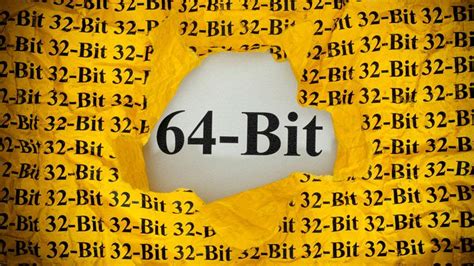 32 Bit Vs 64 Bit Oses Whats The Difference Software