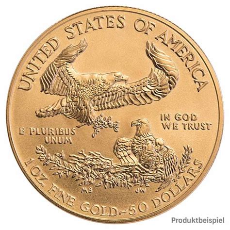 American Eagle 1 Unze Goldmünzen Gold Exchange Ihr Spezialist Für