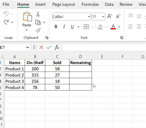 How To Subtract In Excel Aolcc