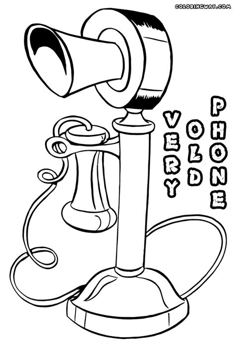 Additional coloring and printable resources: Phone coloring pages | Coloring pages to download and print