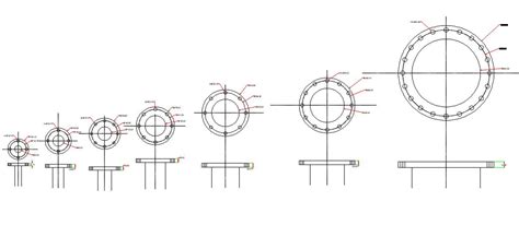 Nozzle Drawing Free Cad Blocks Cadbull