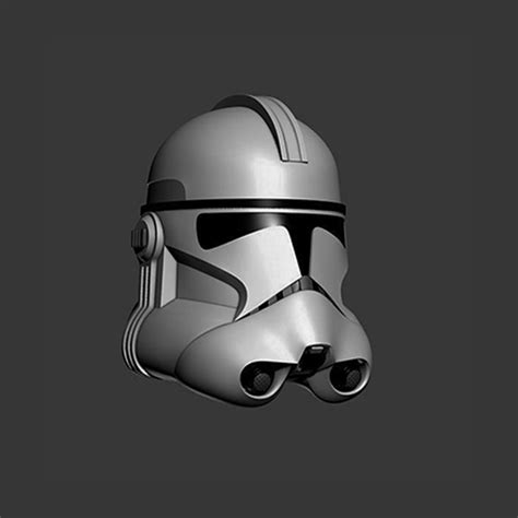 Phase 2 Clone Trooper Cosplay Helmet 3d Model 3d Printable Cgtrader