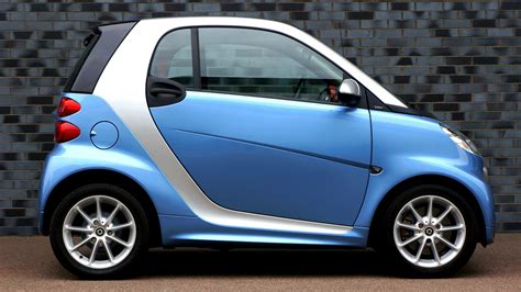 Blue Smart Fortwo · Free Stock Photo