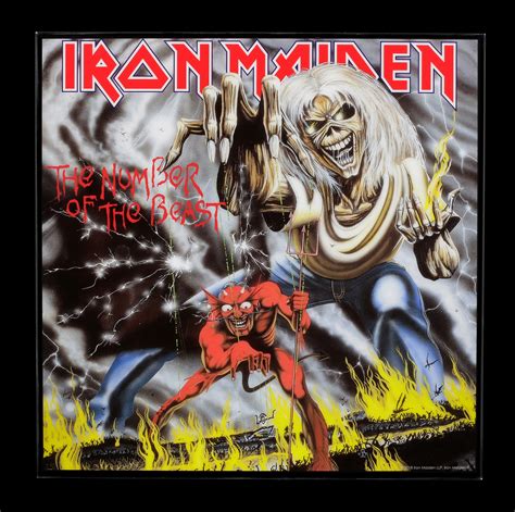 Iron Maiden Wooden Coaster Killers Album Cover Iron Maiden Rock And Pop