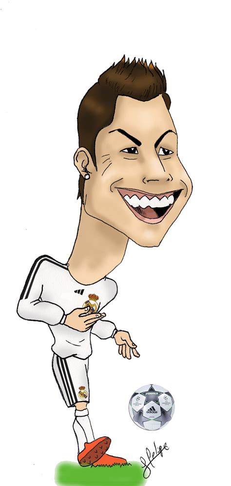 Caricaturas Do Luiz Cristiano Ronaldo